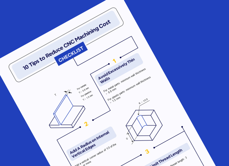 Checkliste zur Kostensenkung bei der CNC-Bearbeitung